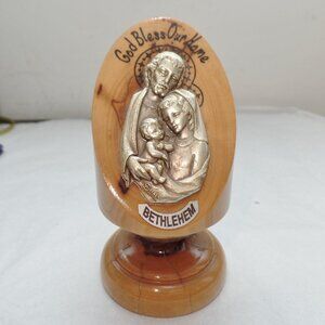 God Bless Our Home Holy Family Made In Bethlehem